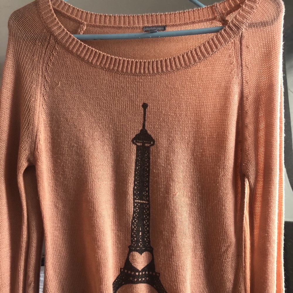 Charlotte Russe long sleeve light sweater.  Sz S